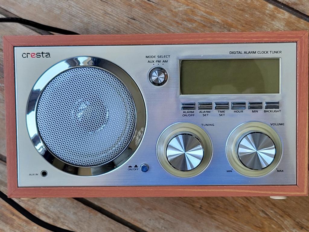 retro analoge radio, Ophalen