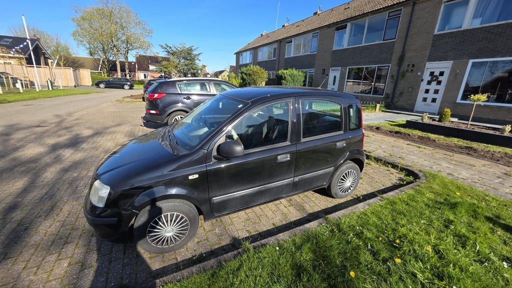 Fiat Panda 1.2 2011 Zwart, Auto's, Fiat, 1242 cc, Zwart, Origineel Nederlands, Handgeschakeld