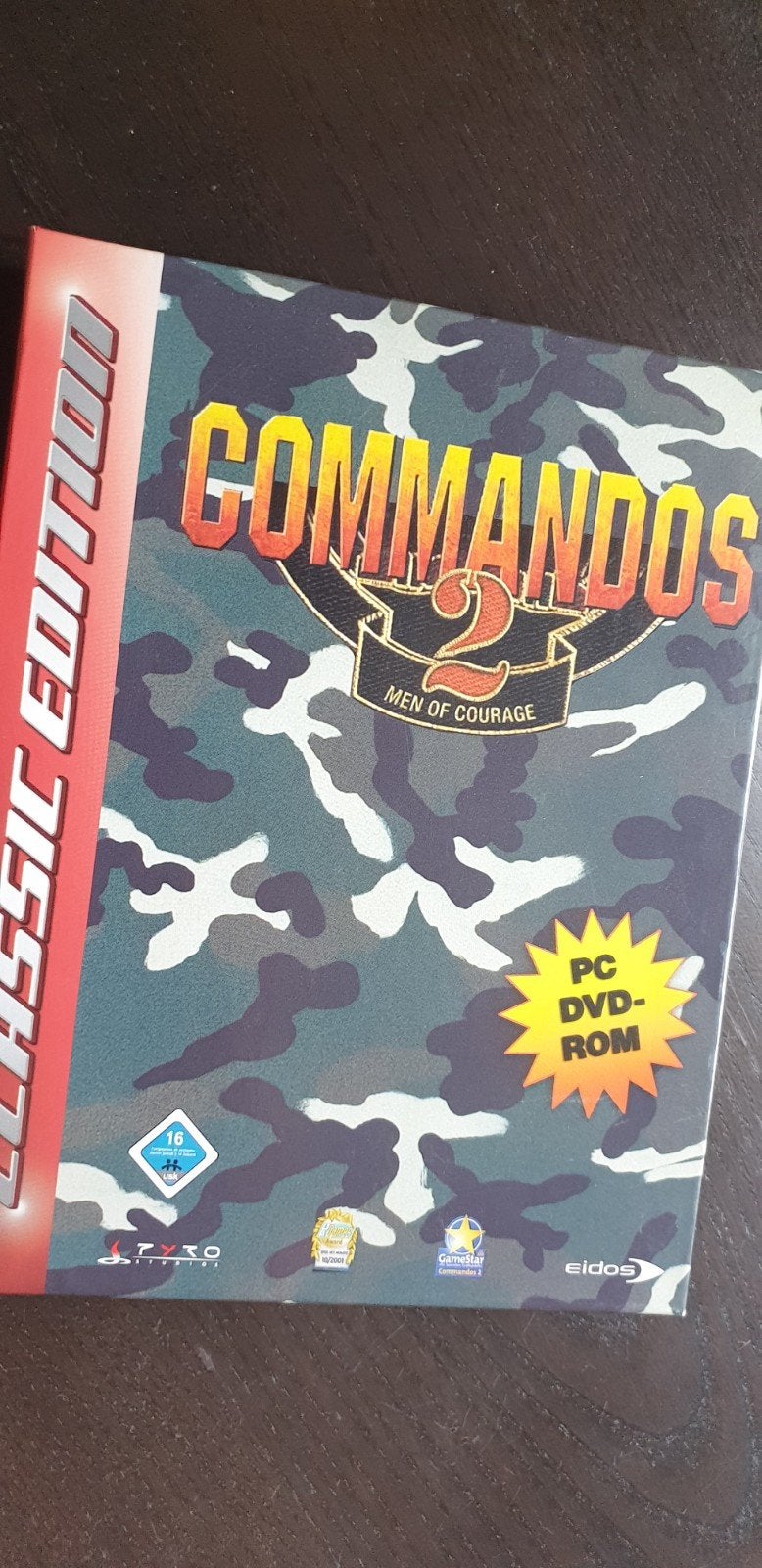Commandos 2: Men of Courage - Classic Edition PC DVD-ROM, 1 speler, Ophalen of Verzenden, Zo goed als nieuw, Strategie en Constructie