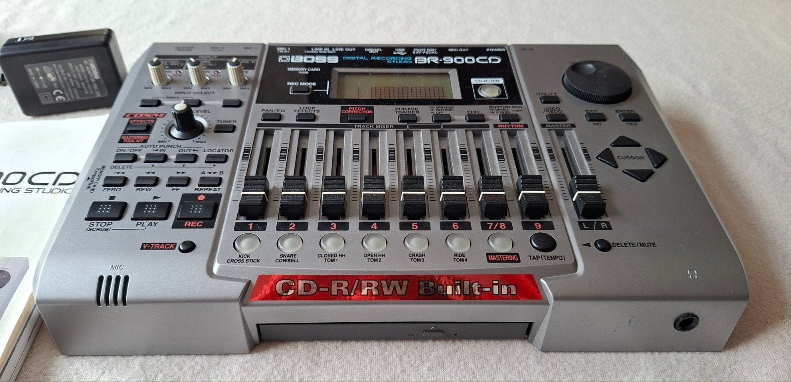Boss BR-900CD Digital Recording Studio met handleiding, Ophalen, Gebruikt