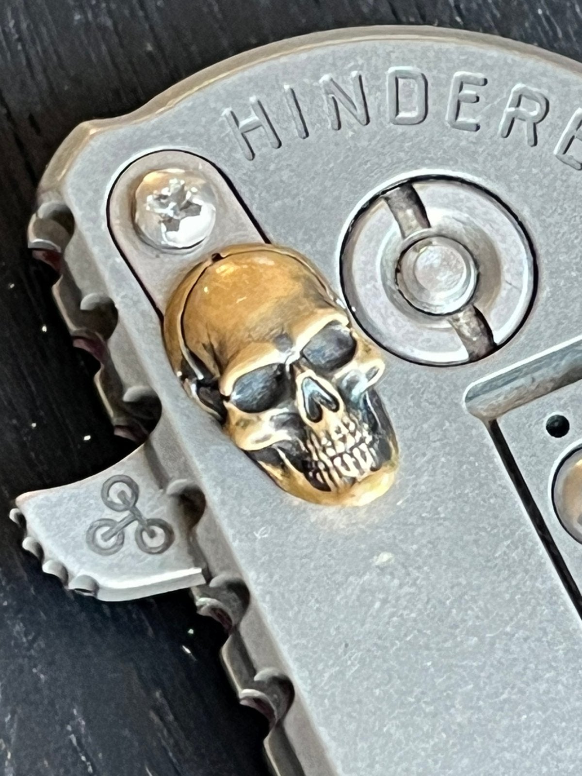 Hindere XM18 3.5 Skinny Slicer CV20 working finish, Ophalen of Verzenden, Overige soorten, Amerika, Overige typen