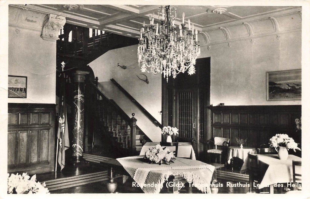Roozendaal (GLD), Trappenhuis Rusthuis Leger des Heils, Verzamelen, Ophalen of Verzenden, 1960 tot 1980, Gelopen, Gelderland