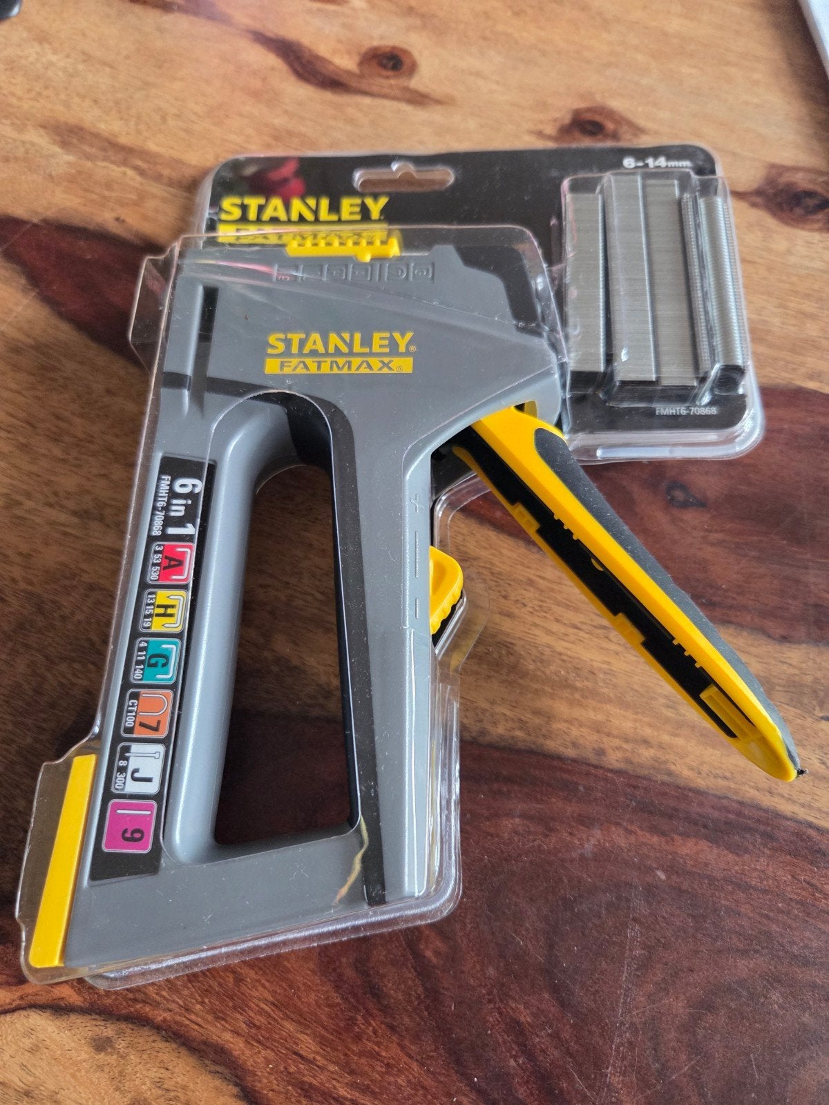 Stanley FatMax Tacker / Nietmachine 6-in-1, Verzenden, Nieuw, Tacker/nietmachine, Stanley