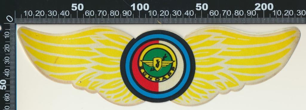 Sticker: Zundapp (11), Ophalen of Verzenden, Zo goed als nieuw, Auto of Motor