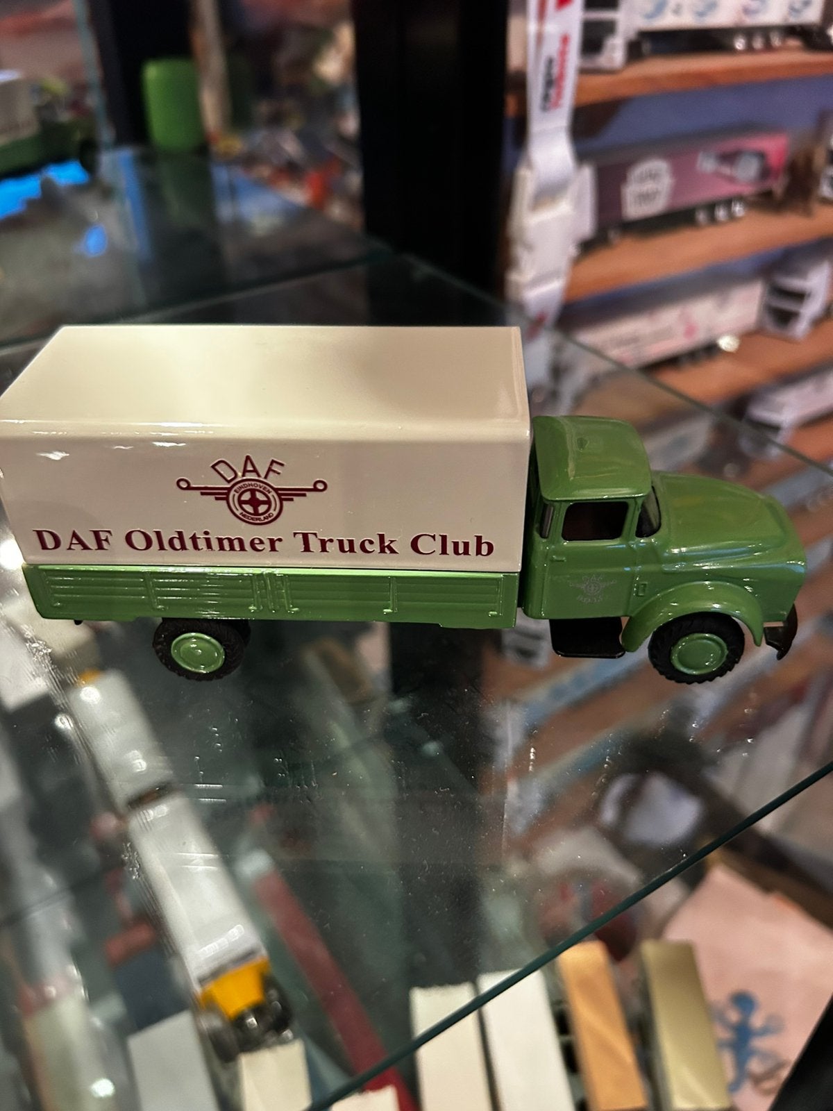 Lion car DAF, Hobby en Vrije tijd, Modelauto's | 1:50, Ophalen of Verzenden, Zo goed als nieuw, Bus of Vrachtwagen, Lion Toys