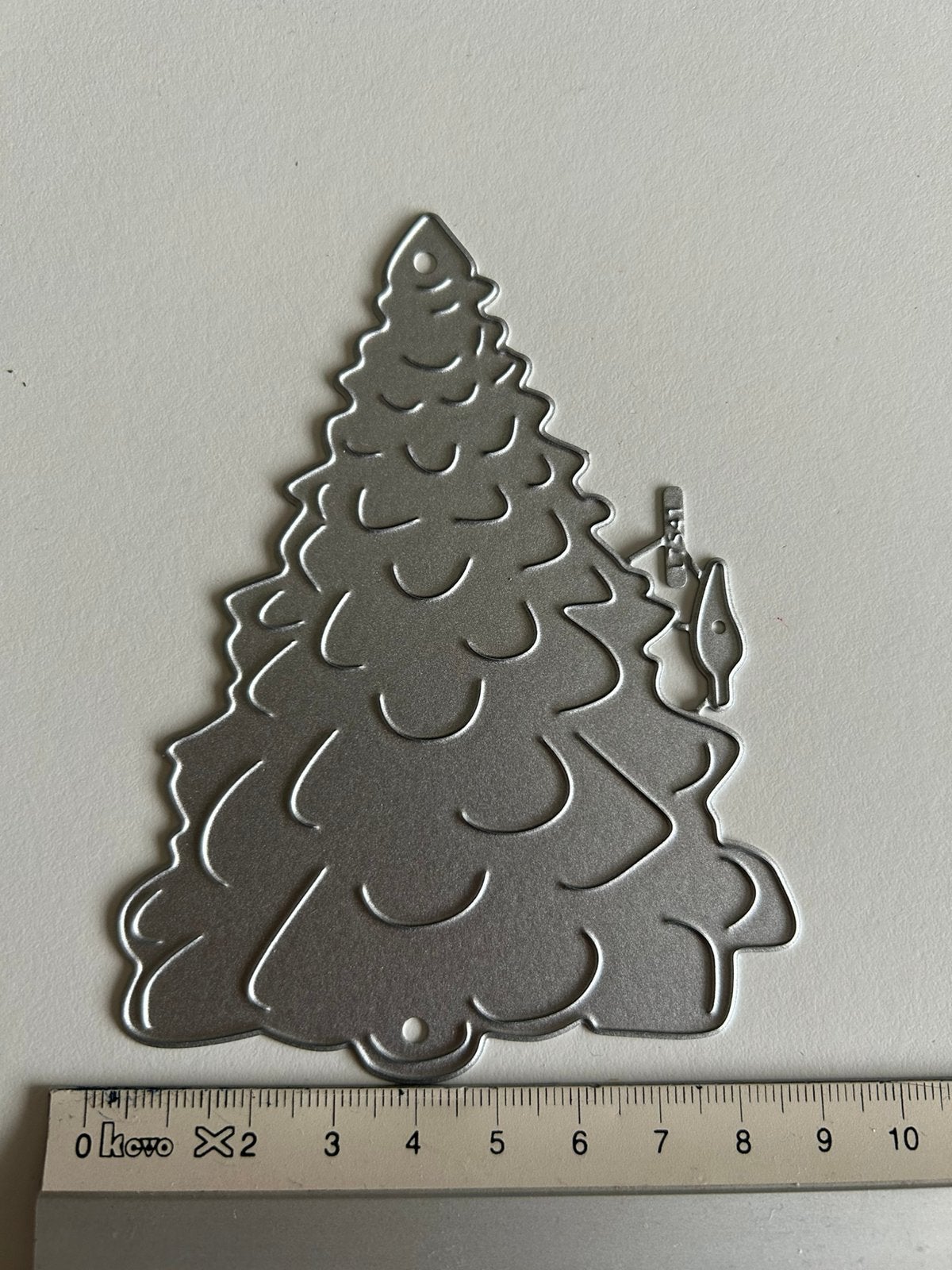 Snijmal kerstboom kaars, Ophalen of Verzenden, Nieuw, Kerst, Pons of Mal