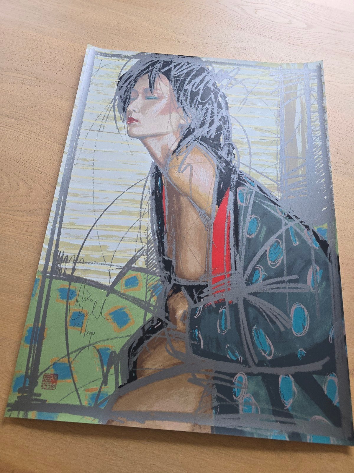 Zeer zeldzame set van 3 items van Nico Vrielink €159, Antiek en Kunst, Gelimiteerde oplage, Ophalen of Verzenden, Portret en Figuren