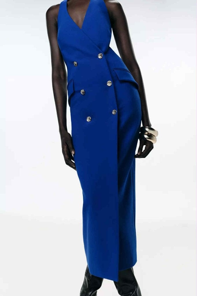 Nieuw Zara Blauwe Jurk Maat XS, Blauw, Zara, Nieuw, Ophalen of Verzenden