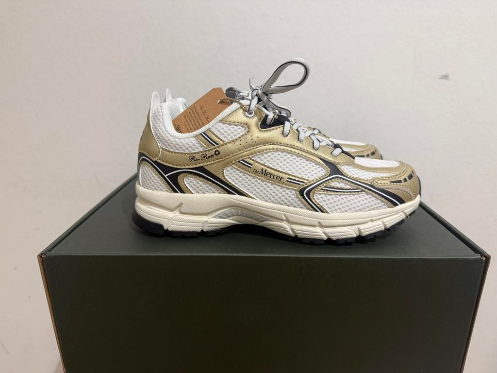 Te koop nieuwe The Mercer The Re Run Speed Gold, Postlaan 3, Nieuw, Ophalen of Verzenden, Sneakers of Gympen