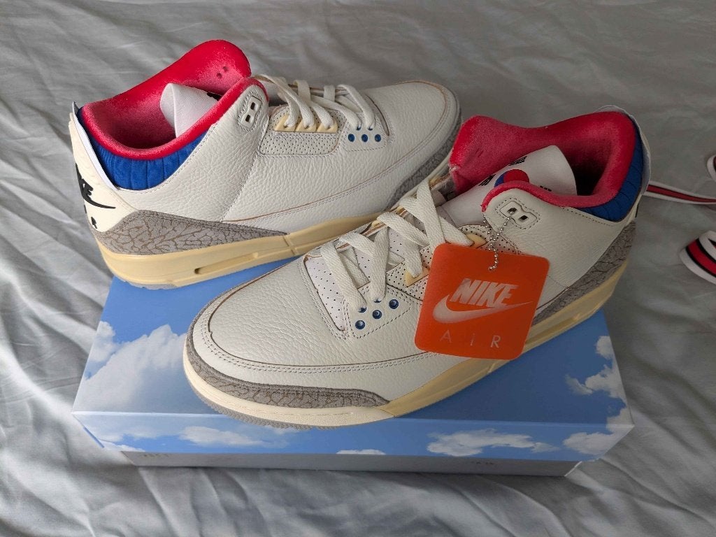 Air Jordan 3 Retro OG SP Seoul 2.0 Maat 45,5, Kleding | Heren, Schoenen, Overige kleuren, Verzenden, Nieuw, Sneakers of Gympen