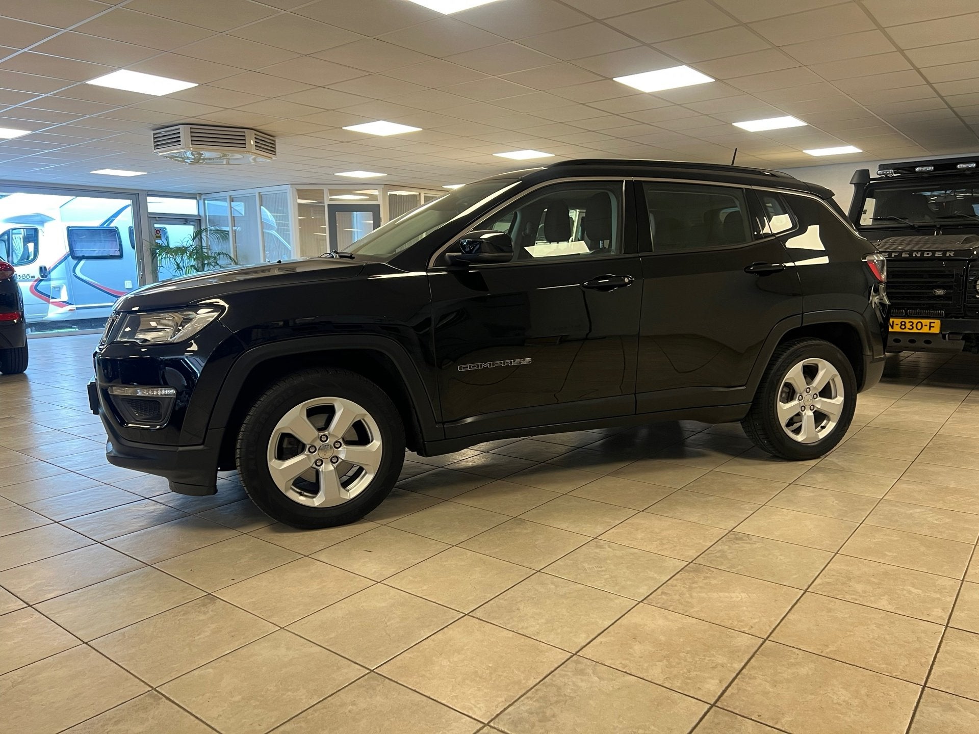 Jeep Compass 1.4 MultiAir Longitude Nieuwe distributieriem,, Auto's, Voorwielaandrijving, Gebruikt, 4 cilinders, Parkeersensor