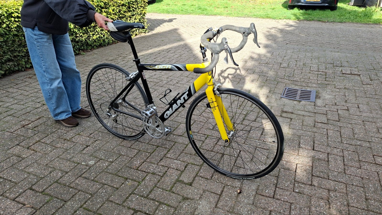 racefiets giant ocr, Ophalen, Velgrem, Giant, 55 cm of meer