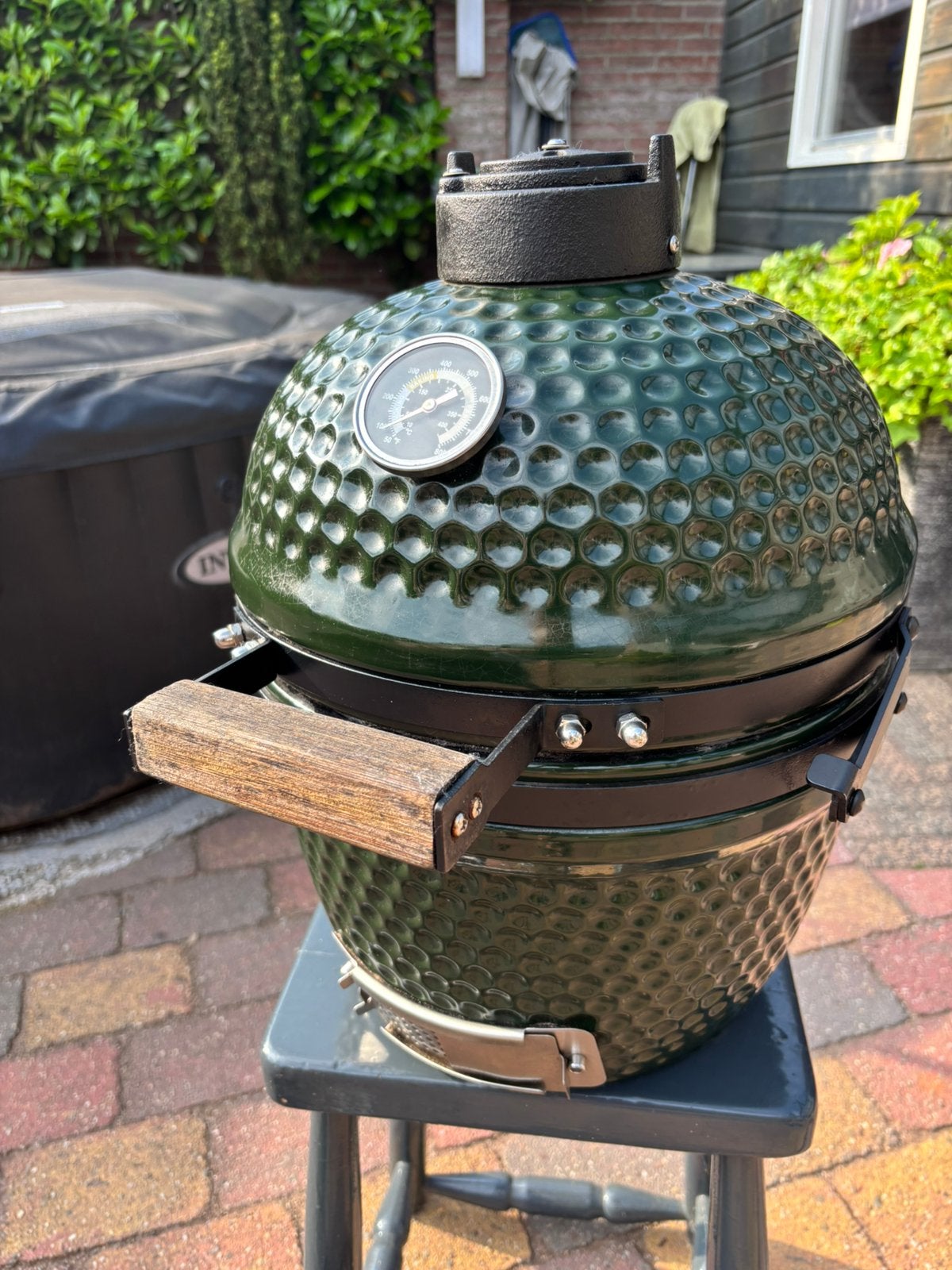 Nette houtskool barbecue / met grade meter, Ophalen, Zo goed als nieuw