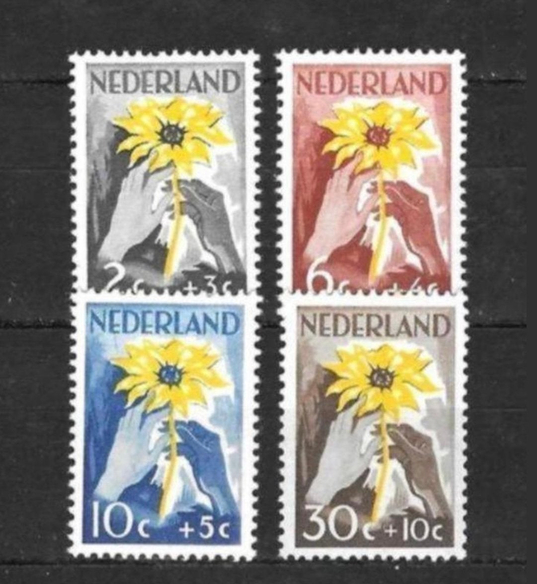 Nederland Olympische Spelen 1956 postfris, Ophalen of Verzenden, Na 1940, Postfris