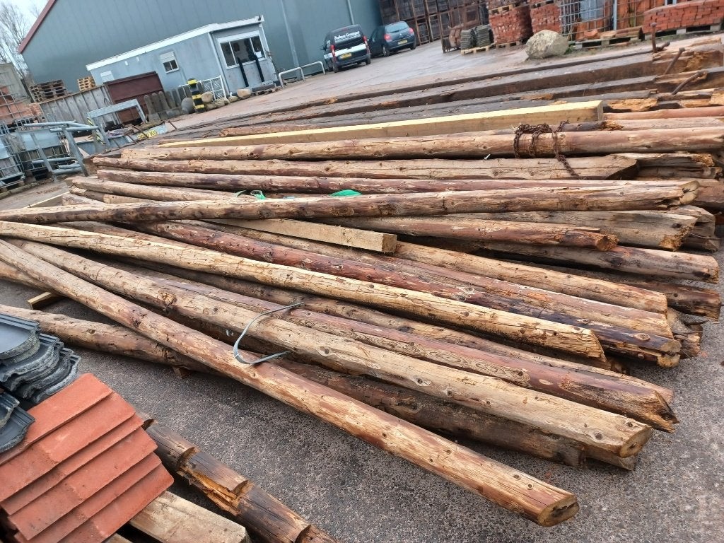 Juffers lange lengte 7-8 meter, Ophalen, Gebruikt, Balk, Overige houtsoorten