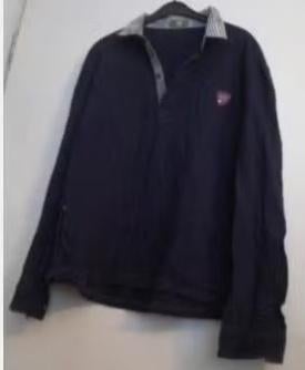 Als Nieuw polo shirt Longsleeve trui Zwart ICEBERG XXXL 3XL, Verzenden, Zwart, Overige maten, Zo goed als nieuw