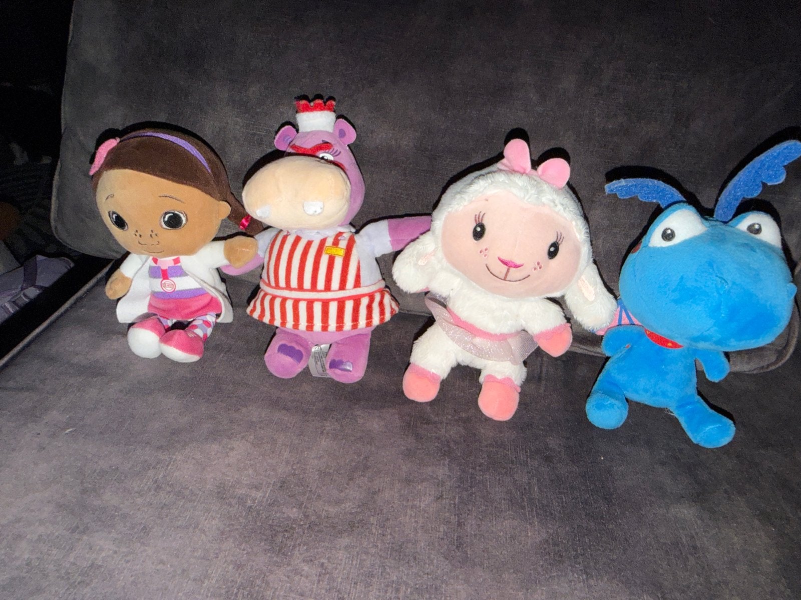 Doc McStuffins Knuffel Set - 4 Knuffels, Ophalen, Gebruikt, Disney, Overige typen