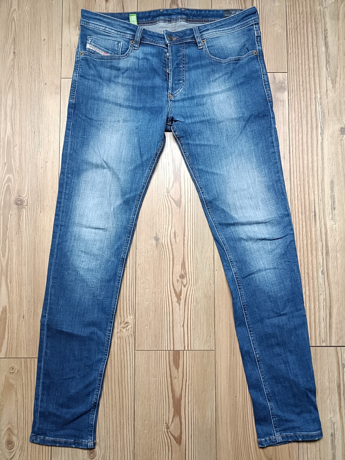 Diesel Sleenker maat 33-32, Kleding | Heren, Ophalen of Verzenden, Zo goed als nieuw, Blauw, W33 - W34 (confectie 48/50)