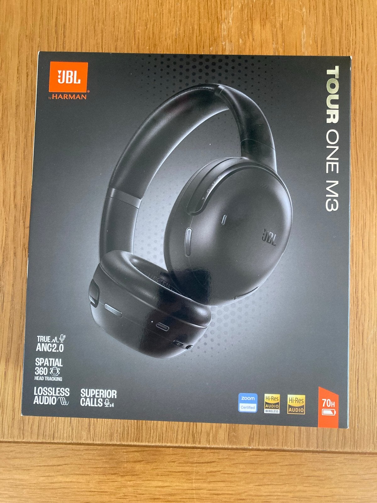 JBL Tour One M3 Over-ear Koptelefoon Zwart - Nieuw in doos, JBL, Bluetooth, Nieuw, Ophalen of Verzenden