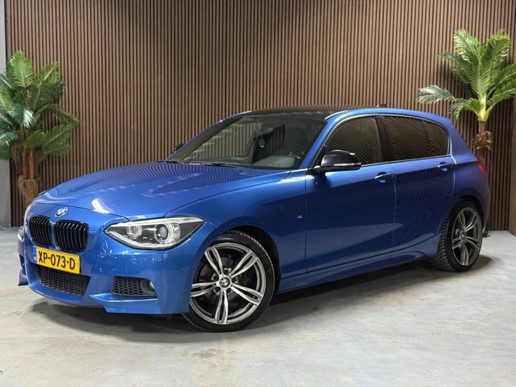 BMW 1-serie 116i M Sport Ed. M pakket (bj 2015), Auto's, 1-Serie, Gebruikt, Euro 6, 4 cilinders