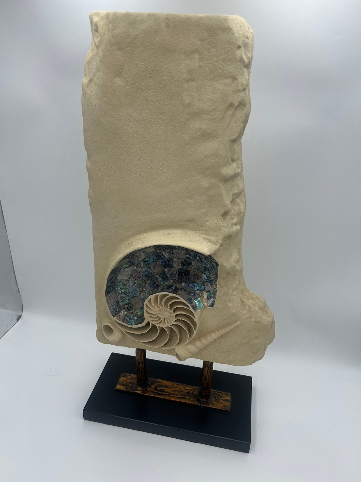 Kunst object met parelmoer inleg, Antiek en Kunst, Ophalen of Verzenden