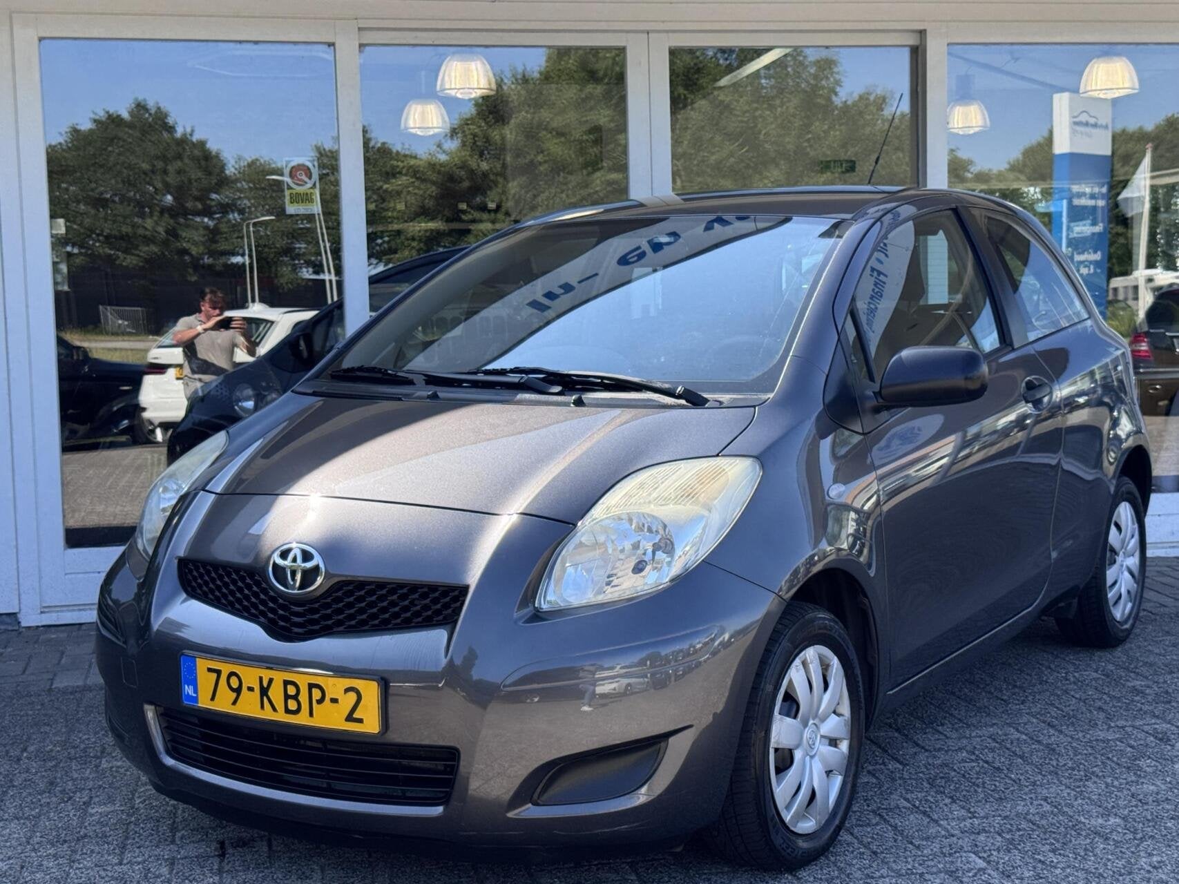 Toyota Yaris 1.0 VVTi 70pk,Cool,Airco,Trekhaak,Elek pakket,c, Auto's, Toyota, Voorwielaandrijving, 965 kg, Bedrijf, Handgeschakeld