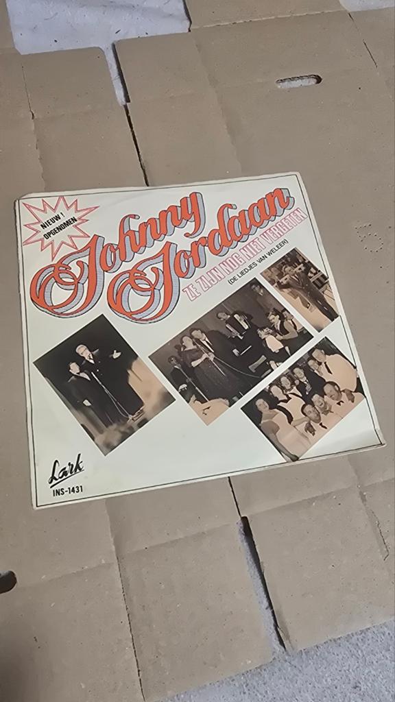 Johnny Jordaan - Ze Zijn Nog Niet Vergeten single, Cd's en Dvd's, Cd's | Nederlandstalig, Gebruikt, Levenslied of Smartlap, Ophalen of Verzenden