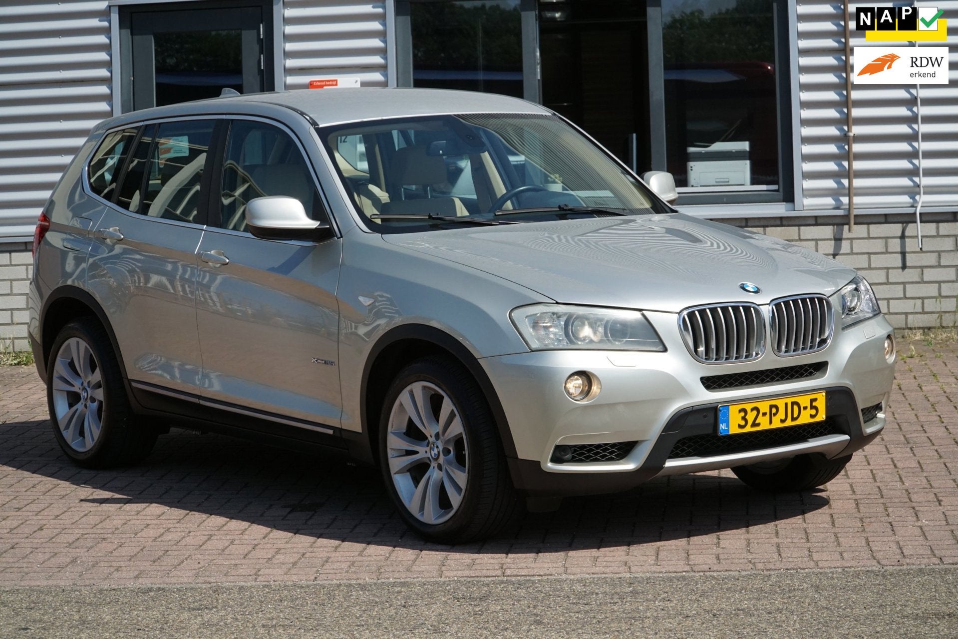 BMW X3 XDrive35i 6 CYLINDER High Executive HUD, Auto's, Automaat, Gebruikt, Bedrijf, Vierwielaandrijving