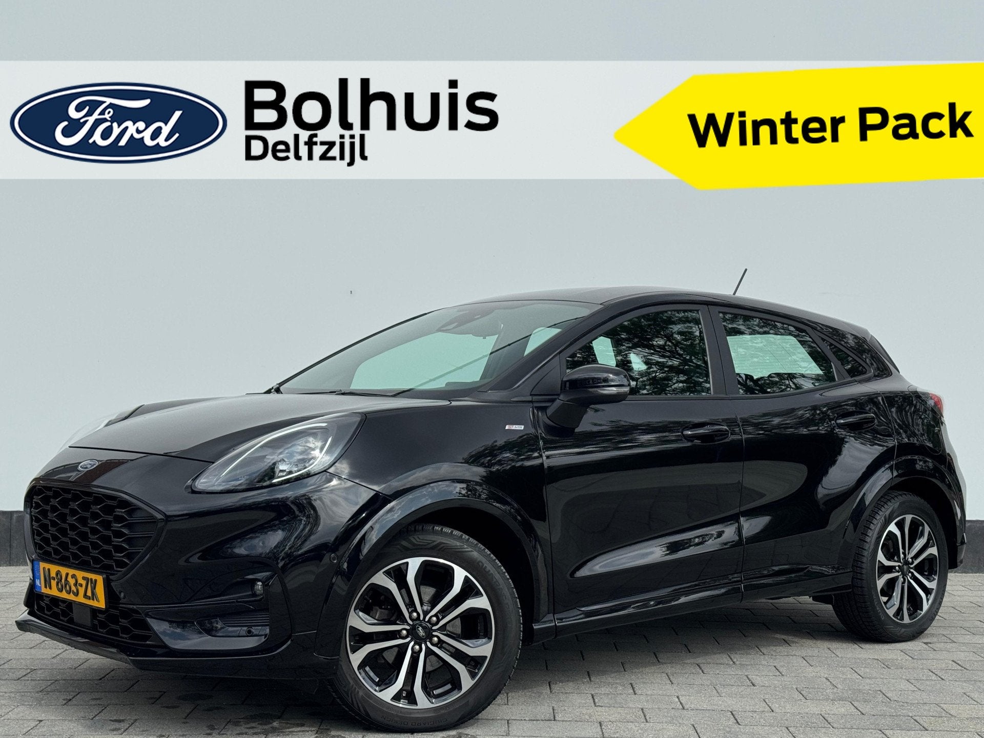Ford Puma 125pk EcoBoost Hybrid St-line | Winter Pack | Adap