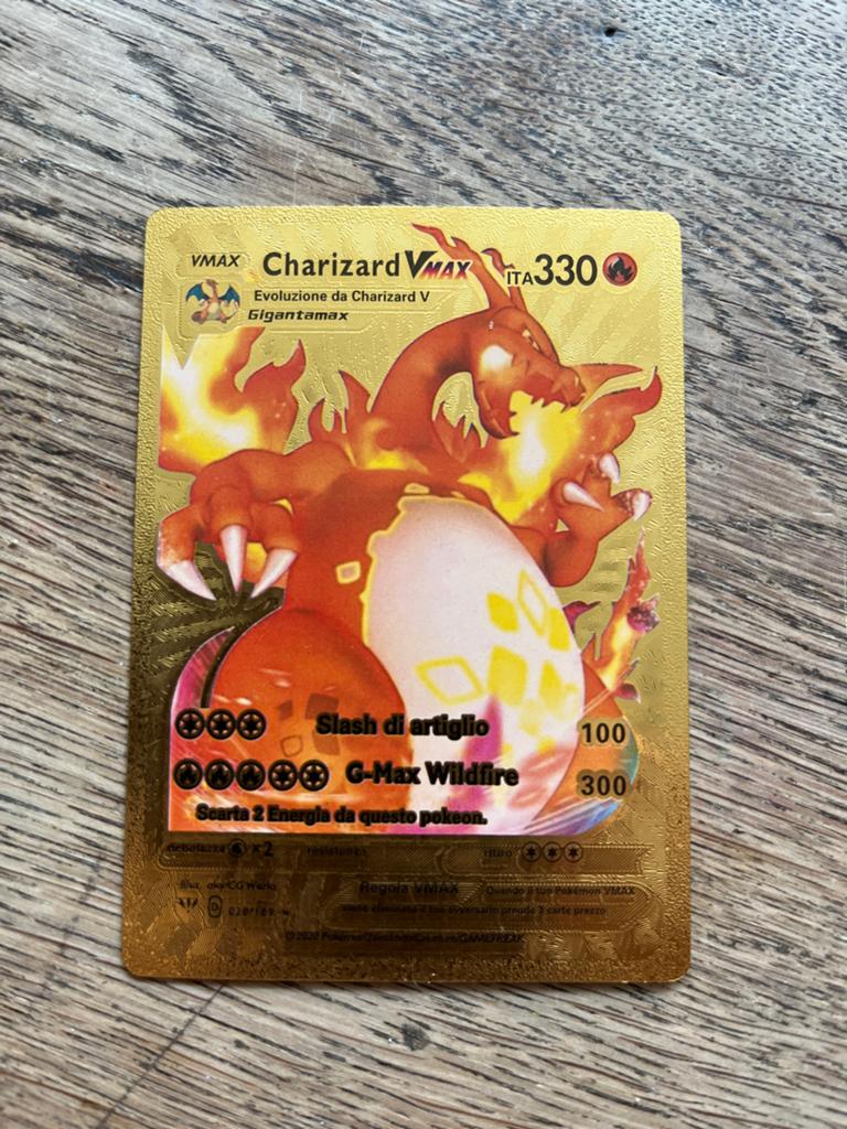 Pokémon kaarten - Charizard VMAX, Cinderace ex, Rayquaza GX, Ophalen of Verzenden, Zo goed als nieuw, Meerdere kaarten, Foil