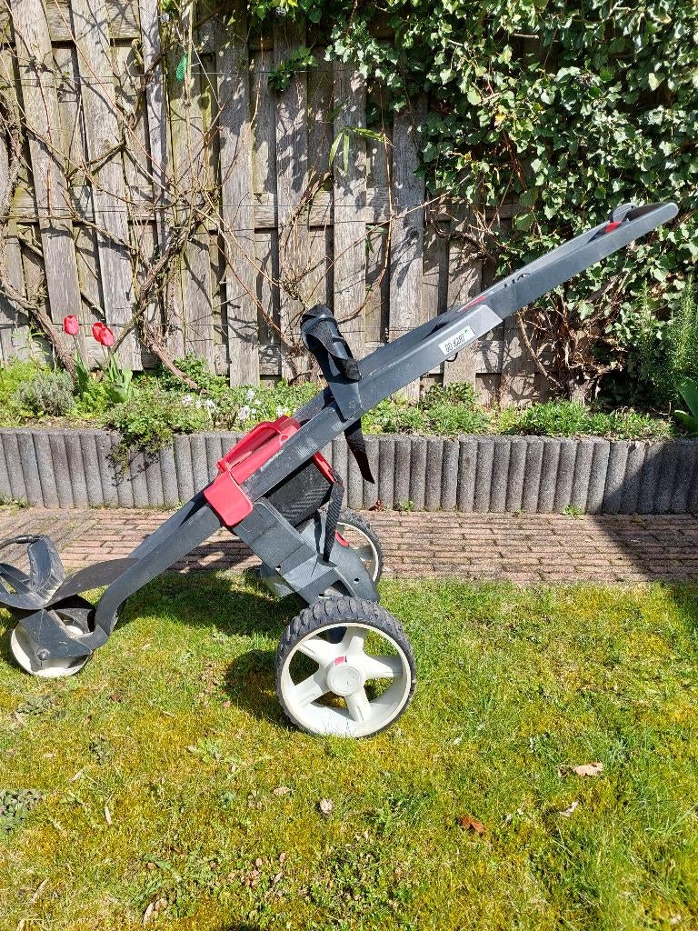 Golftrolley elektrisch, Ophalen, Gebruikt, Golfkar, Overige merken