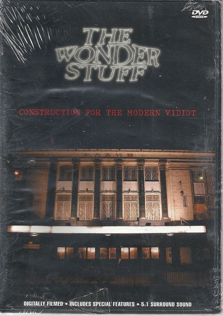 DVD van The Wonder Stuff - Construction for the modern, Alle leeftijden, Verzenden, Nieuw in verpakking, Concert