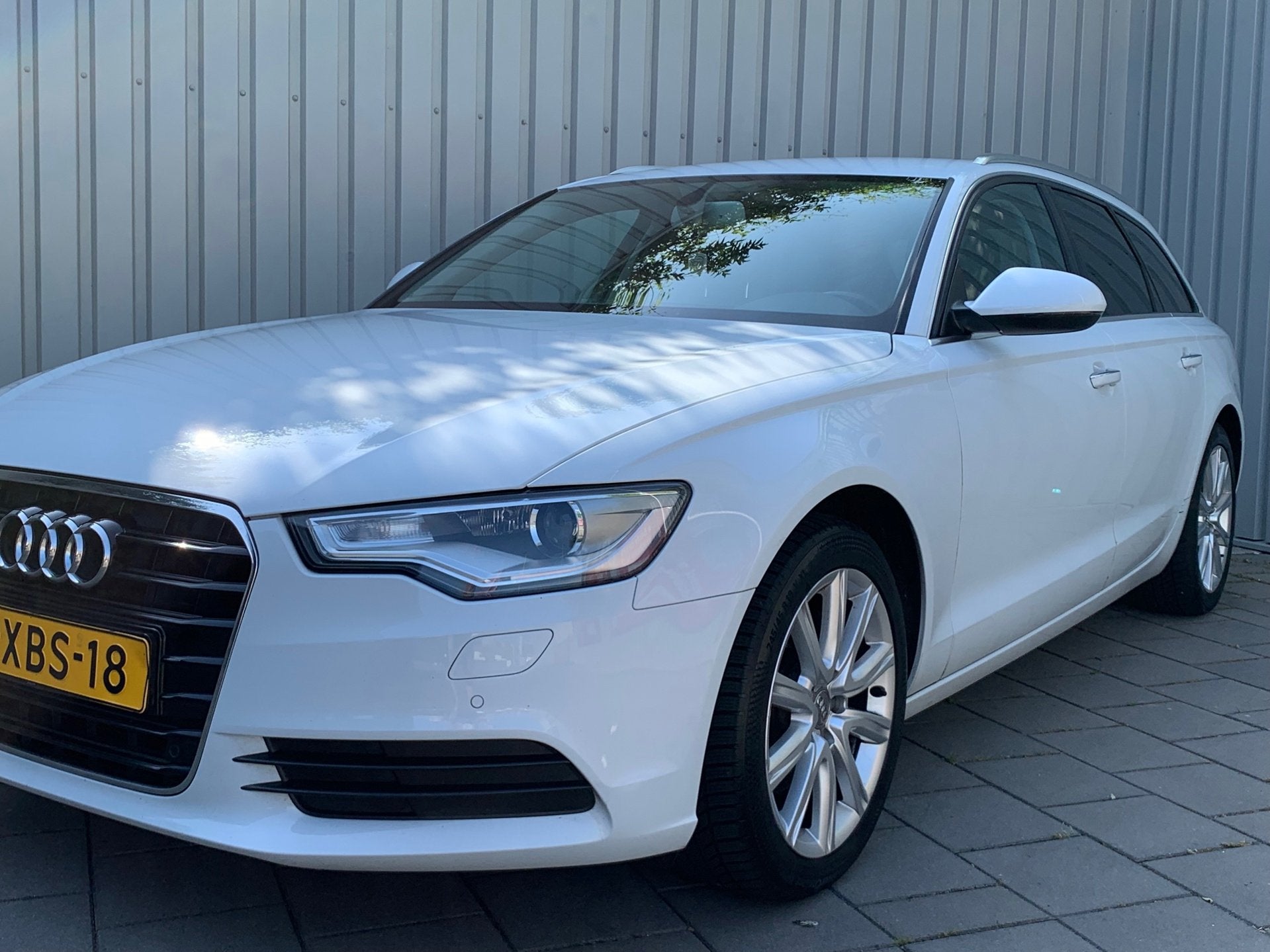 Audi A6 Avant 2.0 TDI ultra Business Edition|Automaat|Naviga, Auto's, Euro 5, Stof, Zwart, Wit