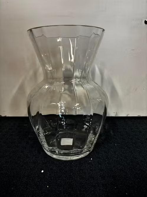 NIEUW! Glazen vaas 28 cm hoog bovenkant 16 cm €15,99, Ophalen of Verzenden, Nieuw, Overige kleuren, Glas