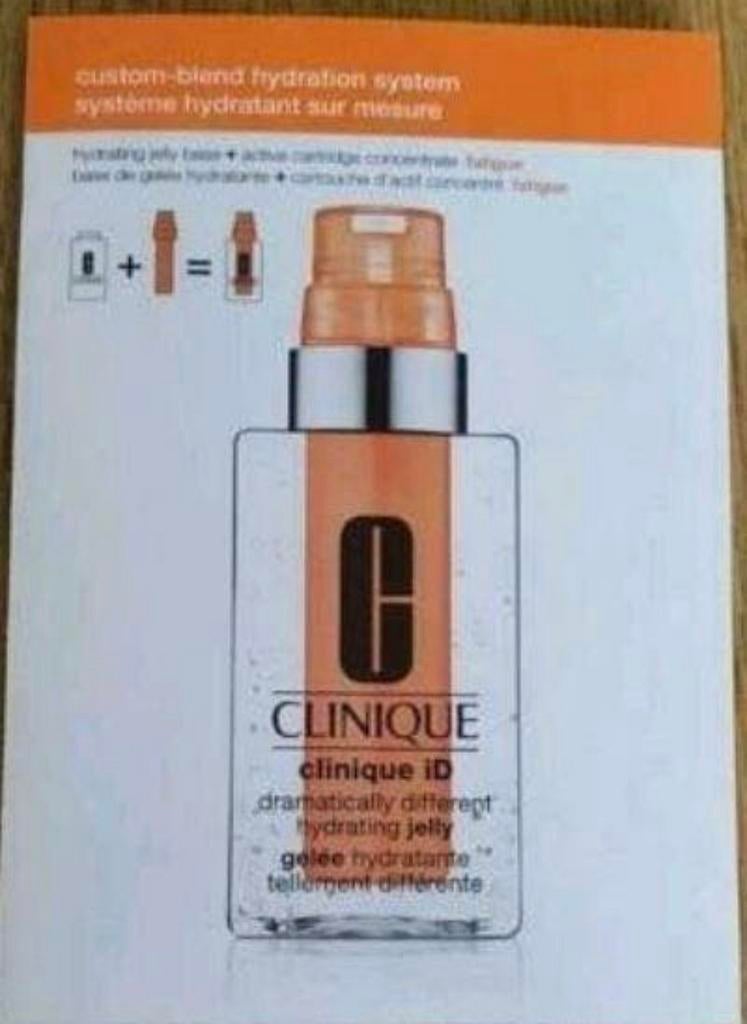 Clinique iD Dramatically Different Hydrating Jelly sample, Ophalen of Verzenden, Nieuw, Gehele gezicht