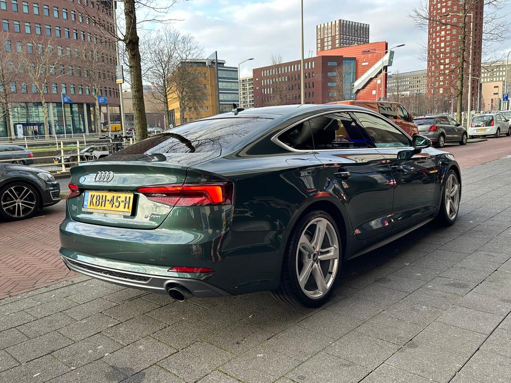 Audi A5 Sportback 2.0 TFSI g-tron Design Pro Line Plus Leer, Auto's, Audi, Gebruikt, Euro 6, 4 cilinders, Bedrijf