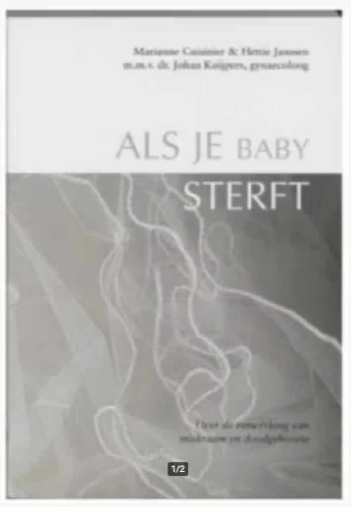 Als je baby sterft (Marianne Cuisinier & Hettie Janssen), Ophalen of Verzenden, Zo goed als nieuw