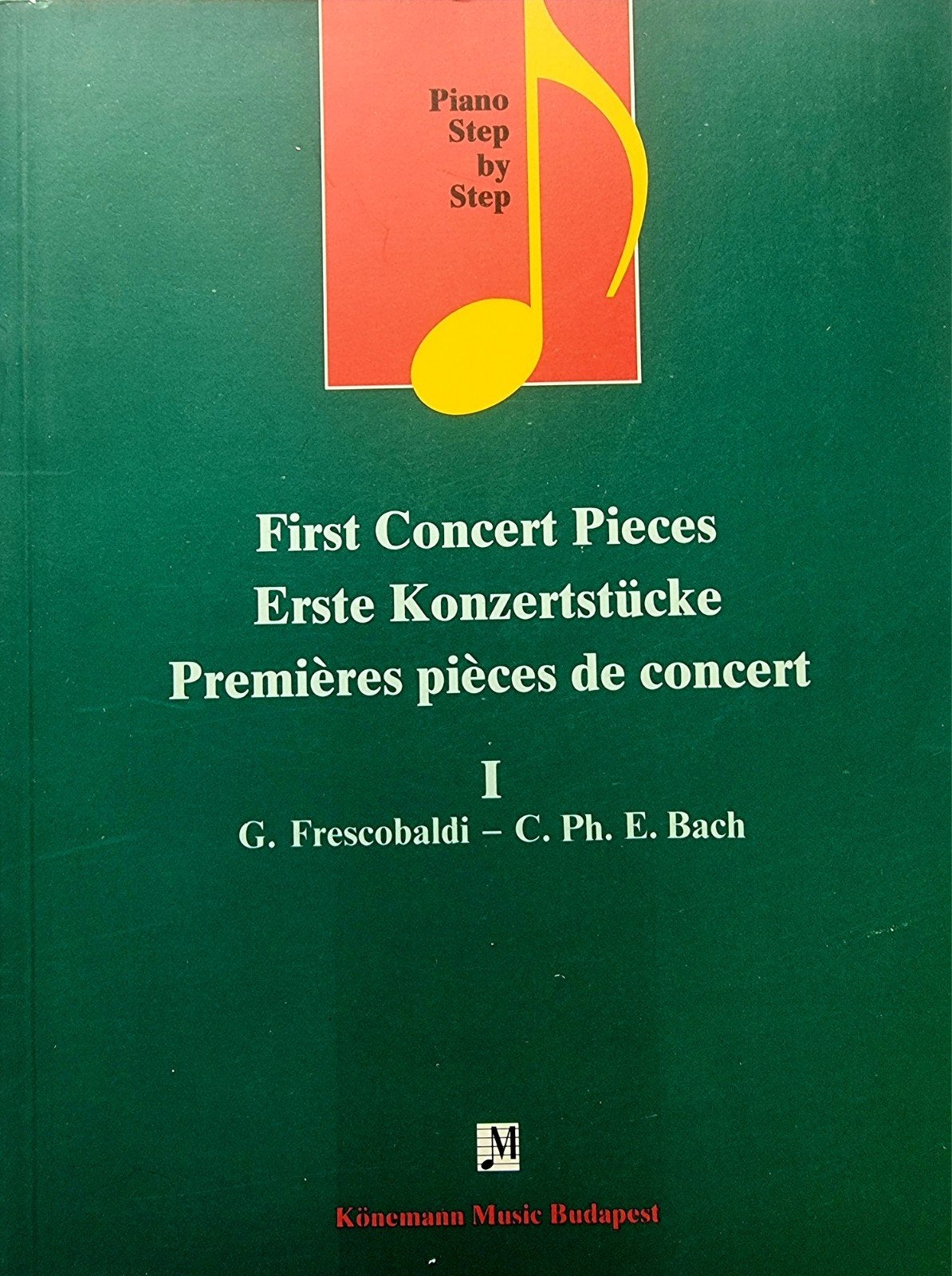 First Concert Pieces - Piano Step by Step (Klassiek) Kl13, Verzenden, Klassiek, Les of Cursus, Zo goed als nieuw