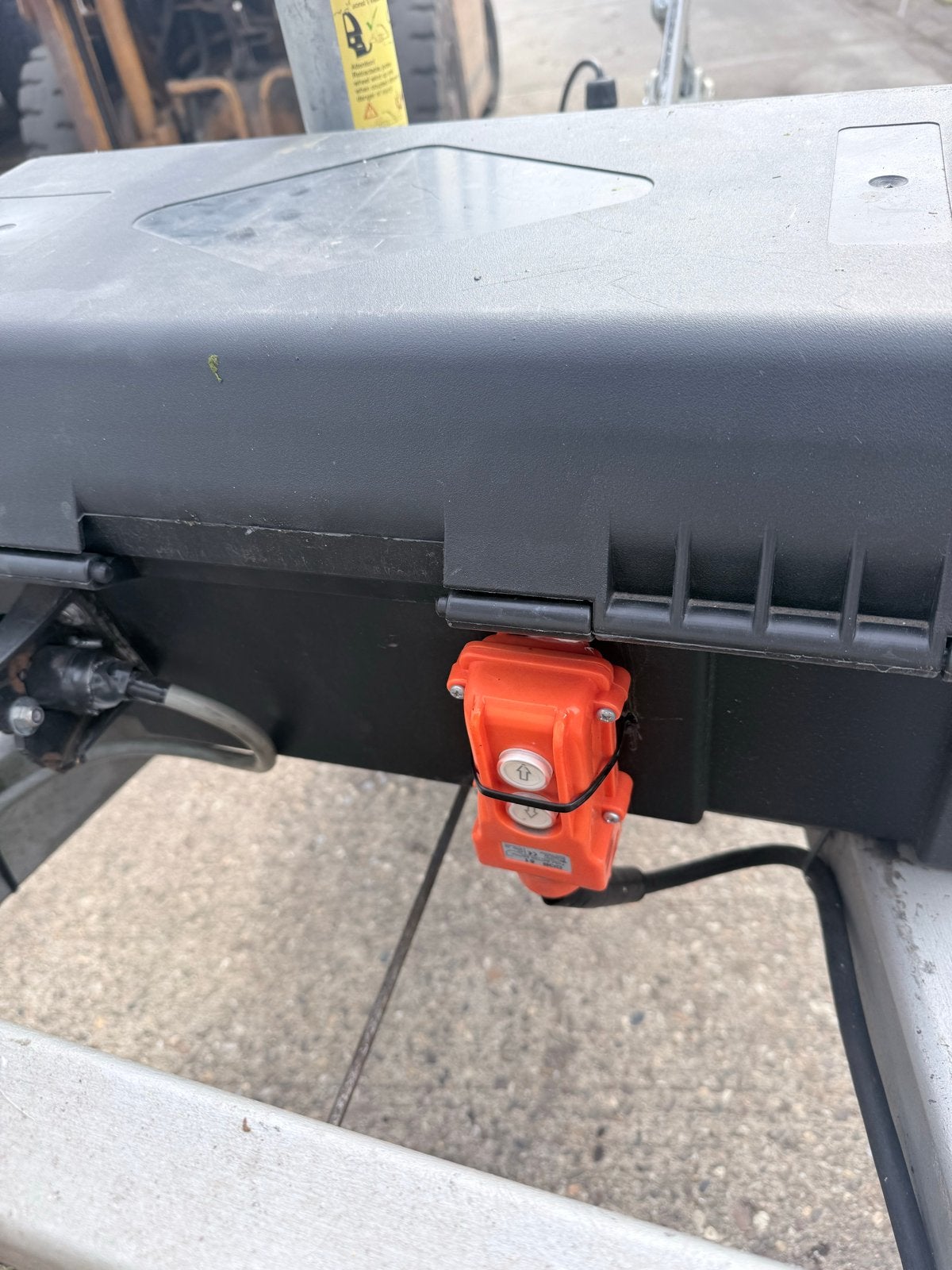 Anssems  electriech kiep aanhanger, Ophalen of Verzenden, Gebruikt