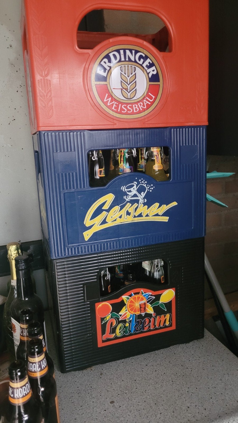 Bier krat bierkrat cola Duits, Ophalen, Gebruikt