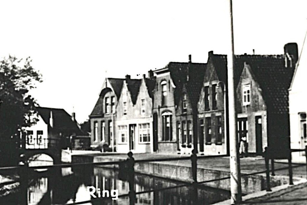 44050 Dirksland ZH 1963 Gelopen met Postzegel, Verzamelen, Ophalen of Verzenden, 1960 tot 1980, Gelopen, Zuid-Holland