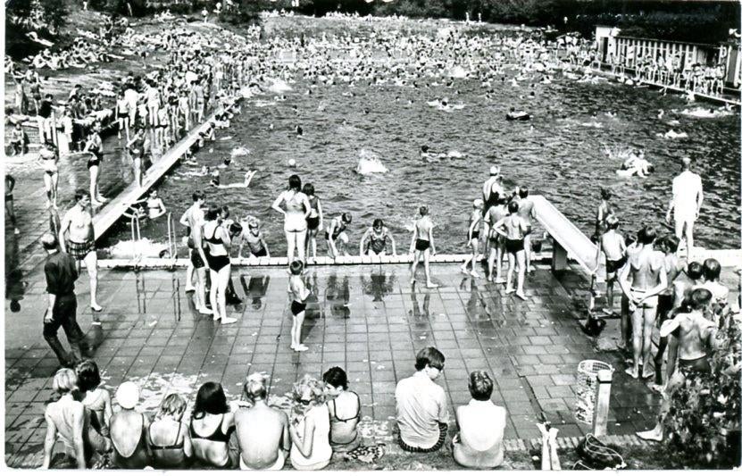 Wellerlooi Huis Roobeek zwembad, Verzamelen, Ophalen of Verzenden, 1960 tot 1980, Gelopen, Limburg