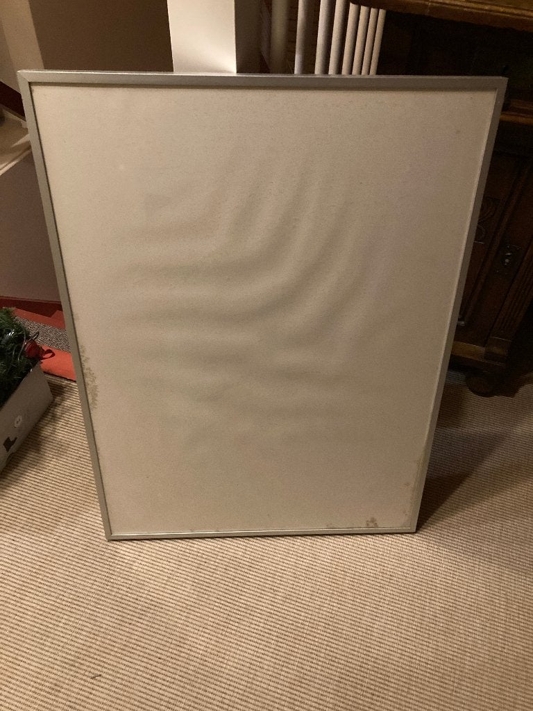 Aluminium wissellijst, Gebruikt, 79 cm, 58 cm, Ophalen of Verzenden