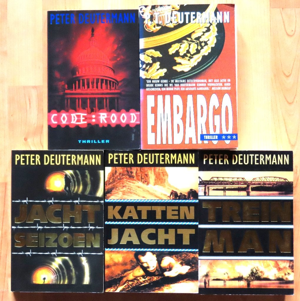 5x Peter Deuterman, Ophalen of Verzenden, Zo goed als nieuw
