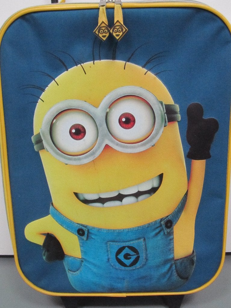 Minions kinderkoffer / trolley, Ophalen of Verzenden, Gebruikt