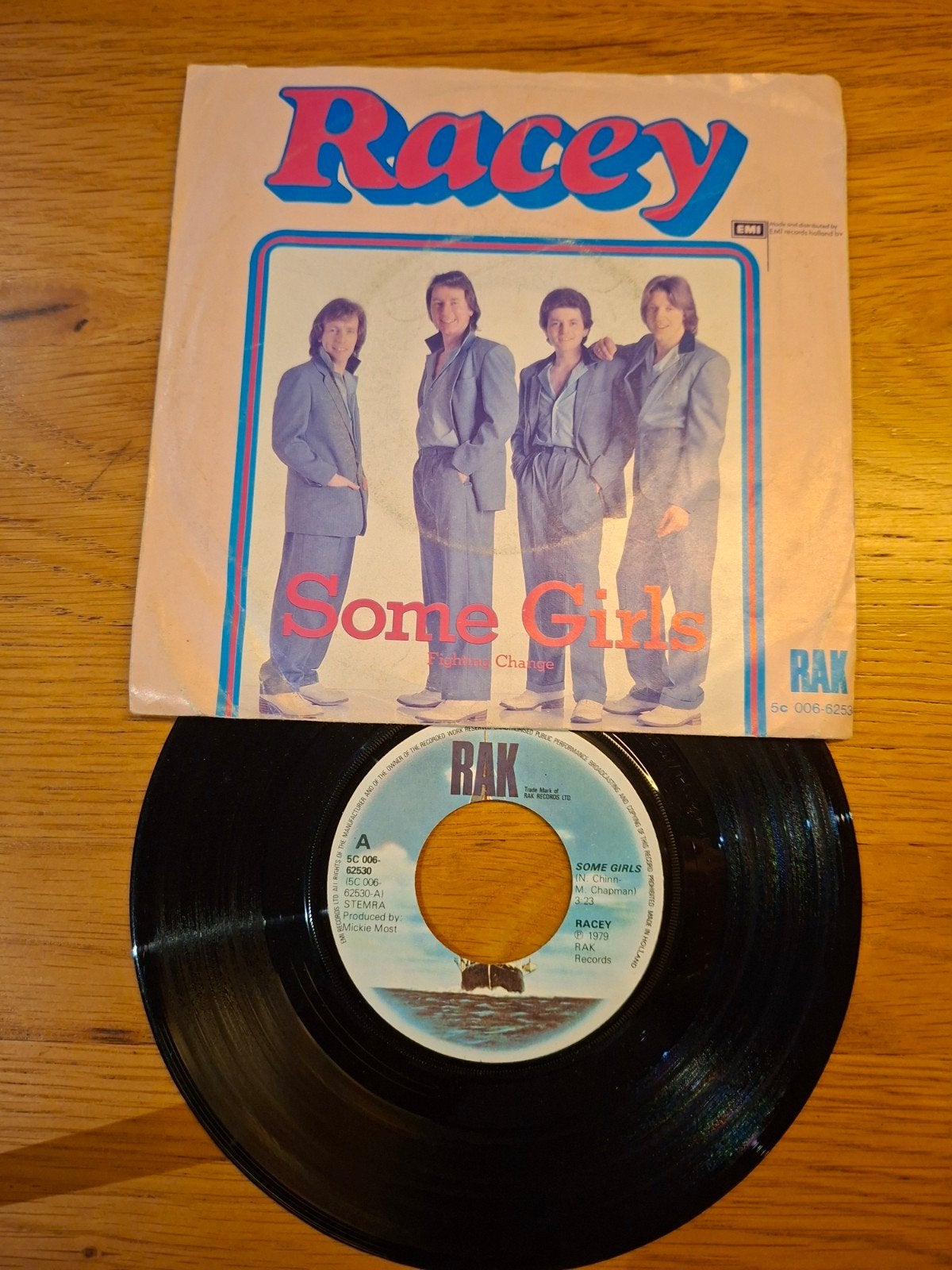 Racey - Some Girls 7 inch vinyl single (1979), Gebruikt, 7 inch, Ophalen of Verzenden, Pop