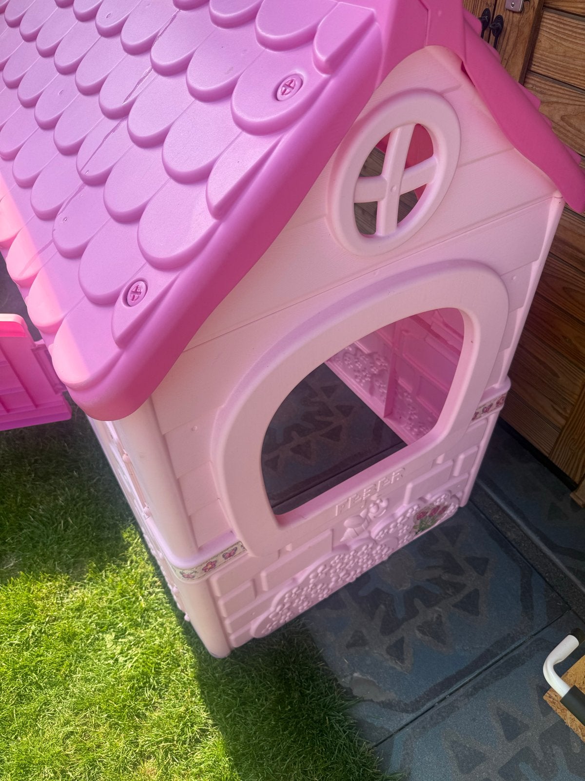 Roze speelhuisje voor kinderen - Gebruikt, Ophalen, Gebruikt, Kunststof