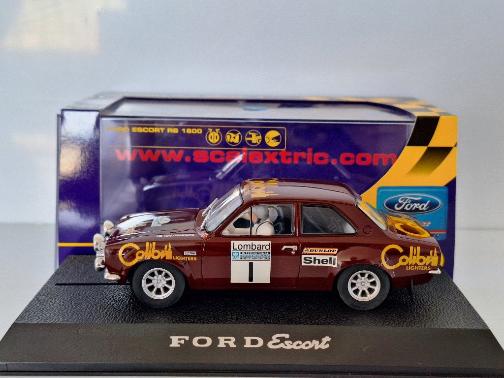 Scalextric Classic Ford Escort RS1600 Timo Makinen #1 C2757, Overige merken, Nieuw, Scalextric, Ophalen of Verzenden