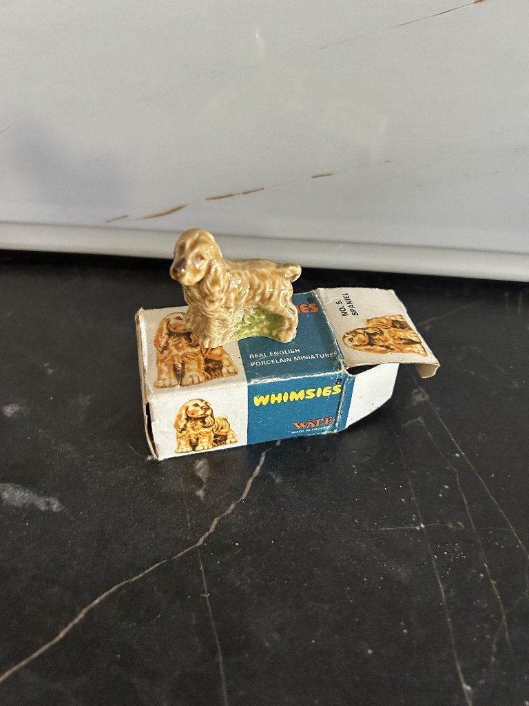 Whimsies Spaniel porseleinen beeldje, Ophalen of Verzenden, Zo goed als nieuw, Dier