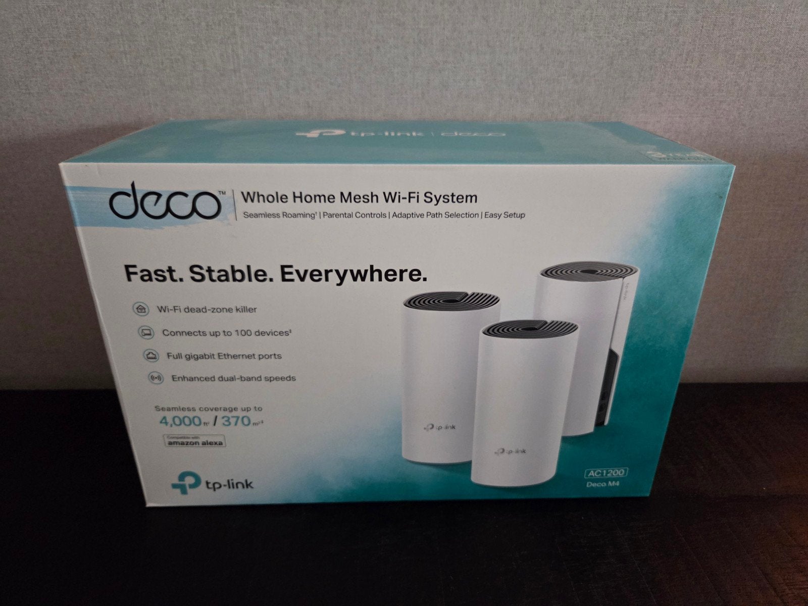Wifiversterker TP-Link Deco M4 (3-pack), Ophalen of Verzenden, Nieuw